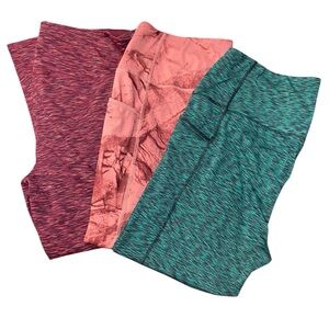 Three pair lot Chico’s Zenergy Leggings